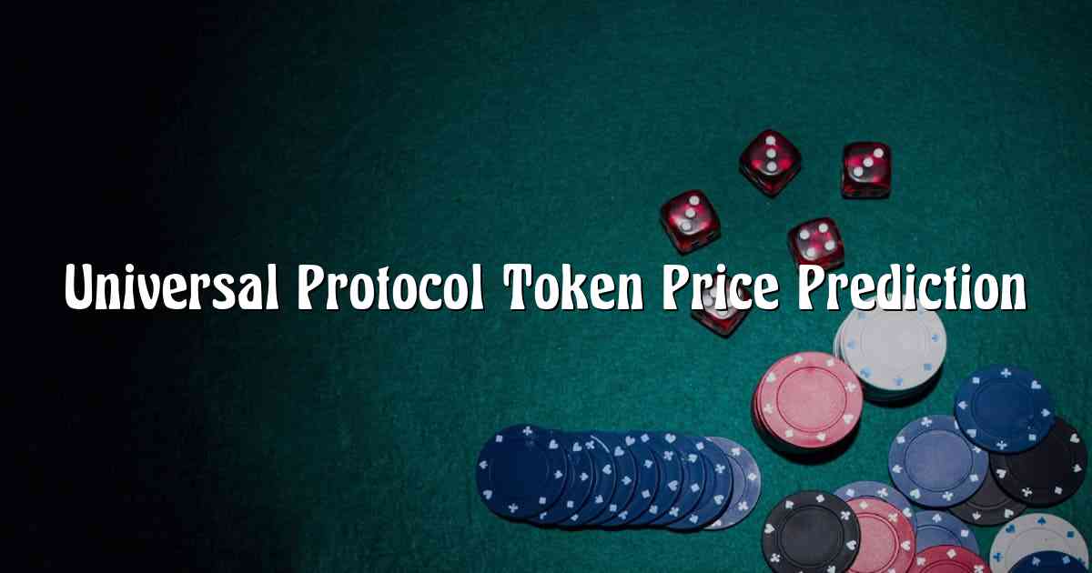 Universal Protocol Token Price Prediction